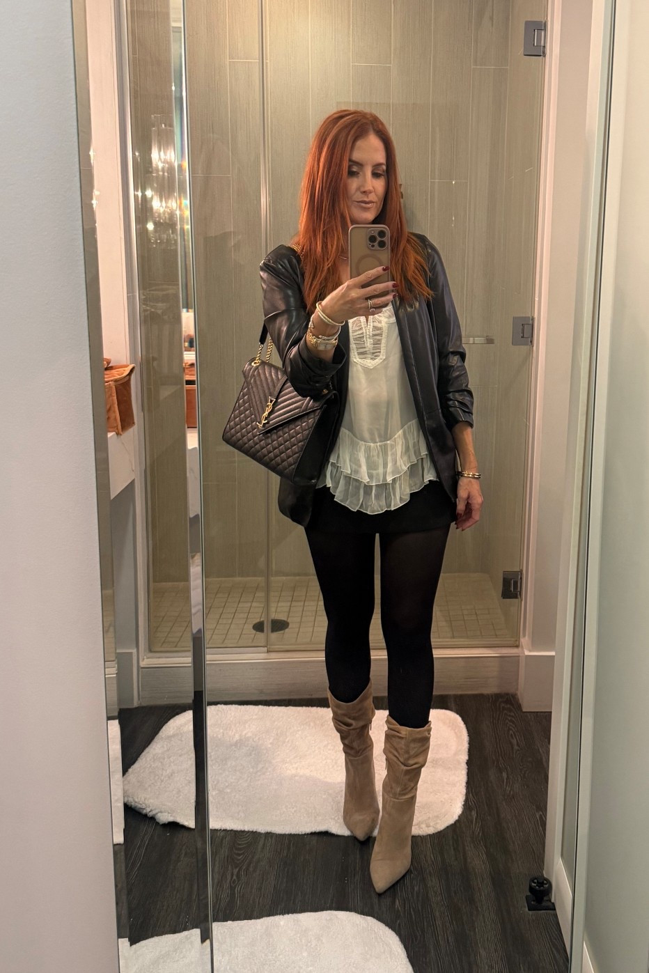 Last nights fit to my sons Birthday dinner Burt

#LTKSeasonal #LTKStyleTip #LTKOver40