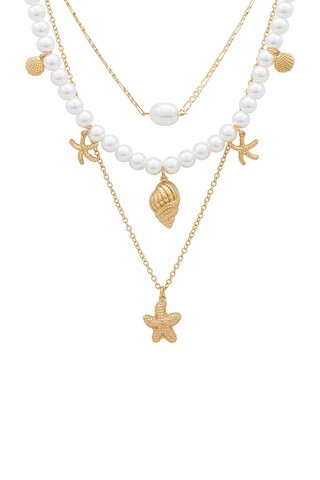 Lovers and Friends Flynn Necklace in Gold Multi from Revolve.com | Revolve Clothing (Global)