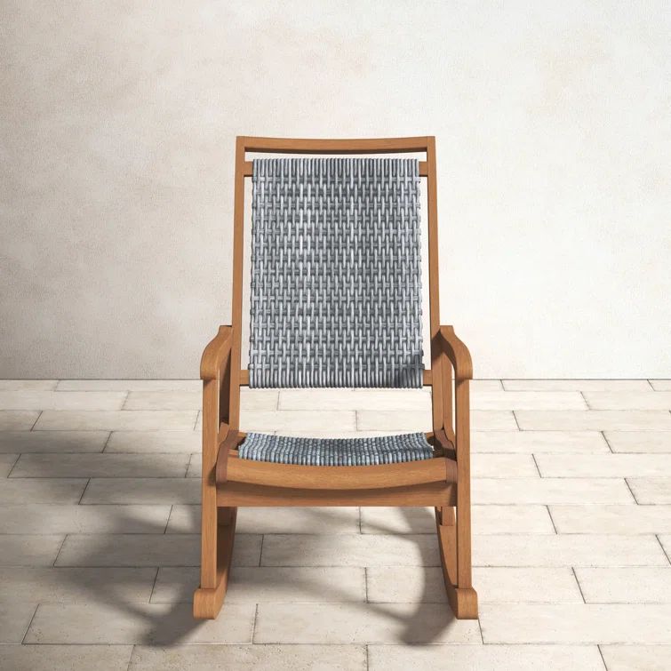 Outdoor Legette Rocking Solid Wood Chair | Wayfair North America