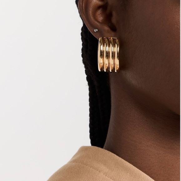 Heaven Mayhem Aria Gold Earrings | Poshmark