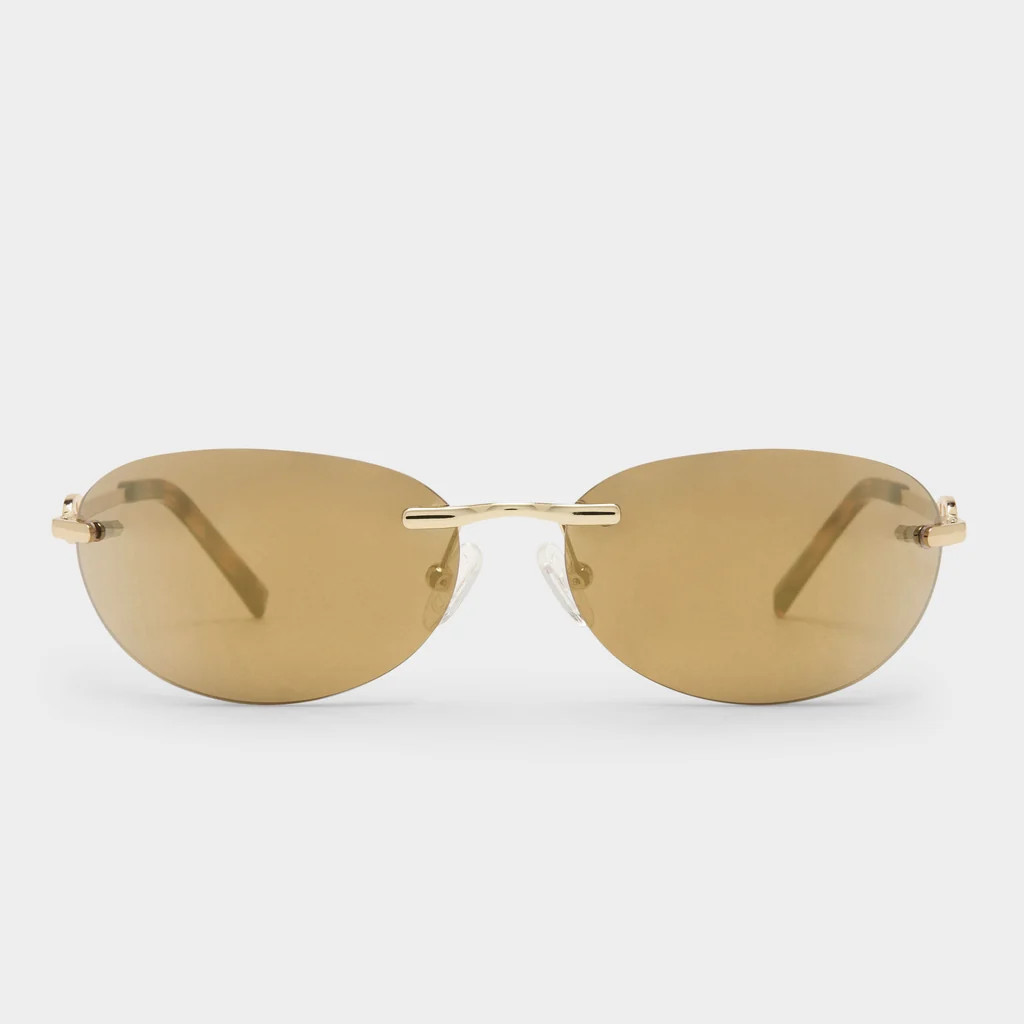 SLINKY | GOLD GOLD MIRROR
                



 4.9 Rated 4.9 out of 5 stars43 ReviewsClick to scr... | Le Specs (US)