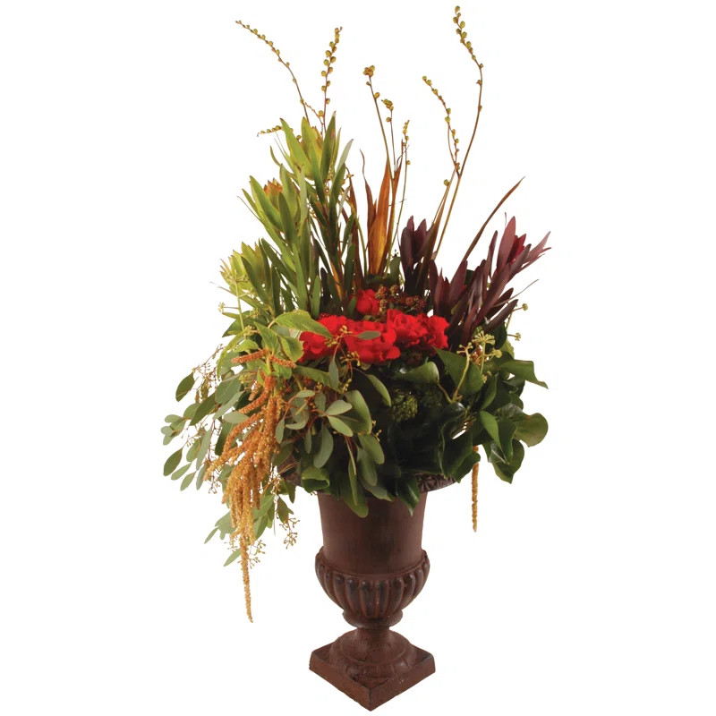 Blythe Metal Urn Planter | Wayfair North America