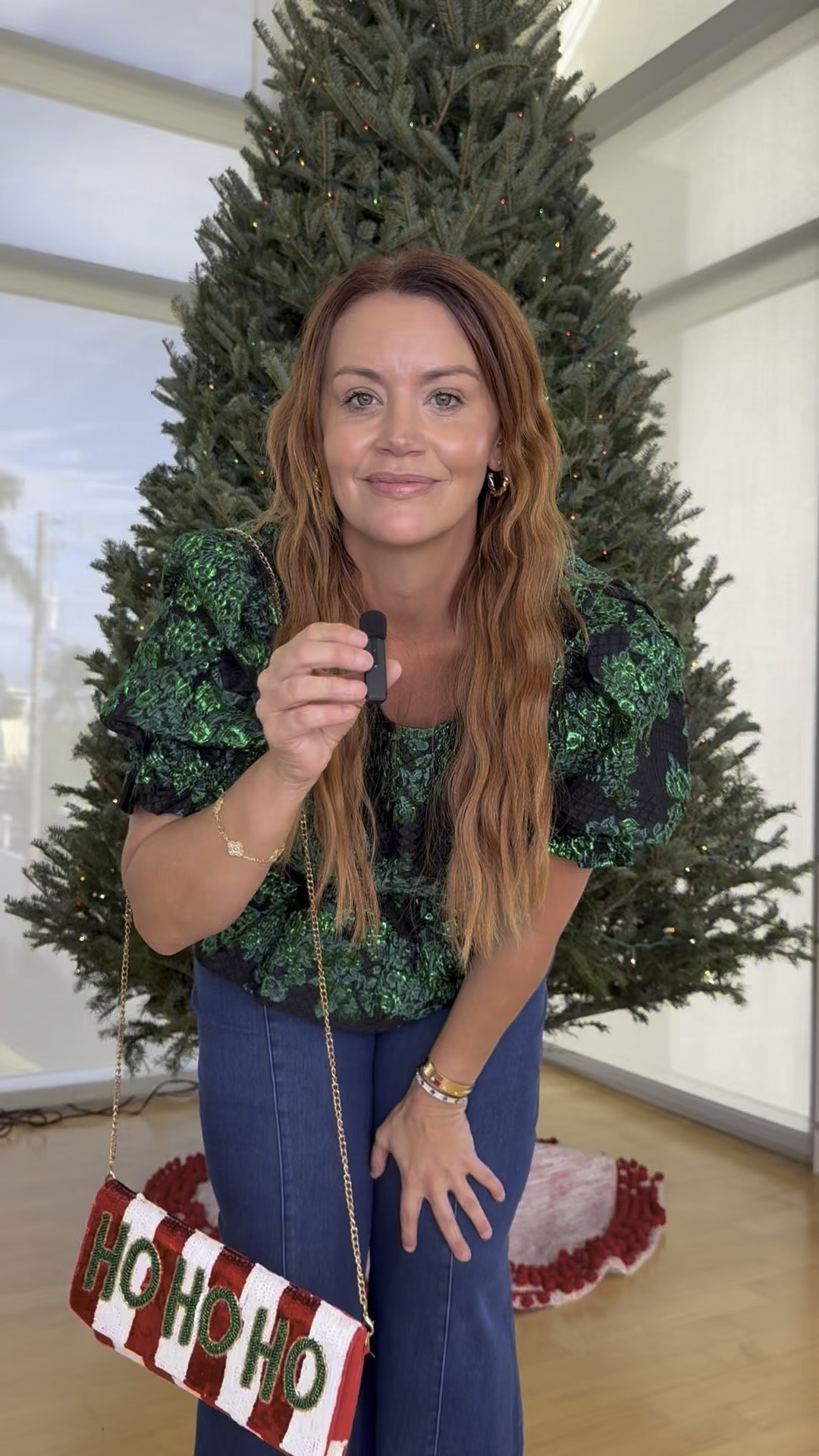 Hot take: the best holiday outfits are the ones that don’t try too hard🎄❤️🎉 Heading to a holiday event and wanted to show you guys one of the cutest fits of the szn!👏🏻  

#LTKmomlife #LTKootd #LTKHoliday