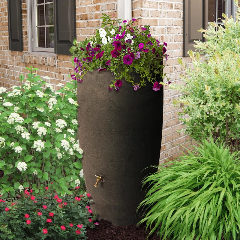 34" H x 24" W x 24" D Ainsley Rain Barrel | Wayfair North America