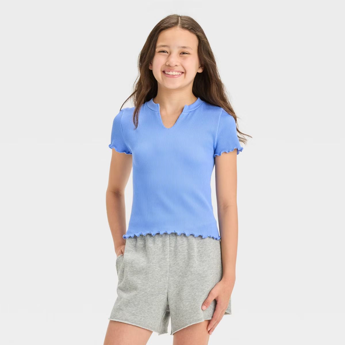 Girls' Short Sleeve Seamless T-Shirt - art class™ | Target