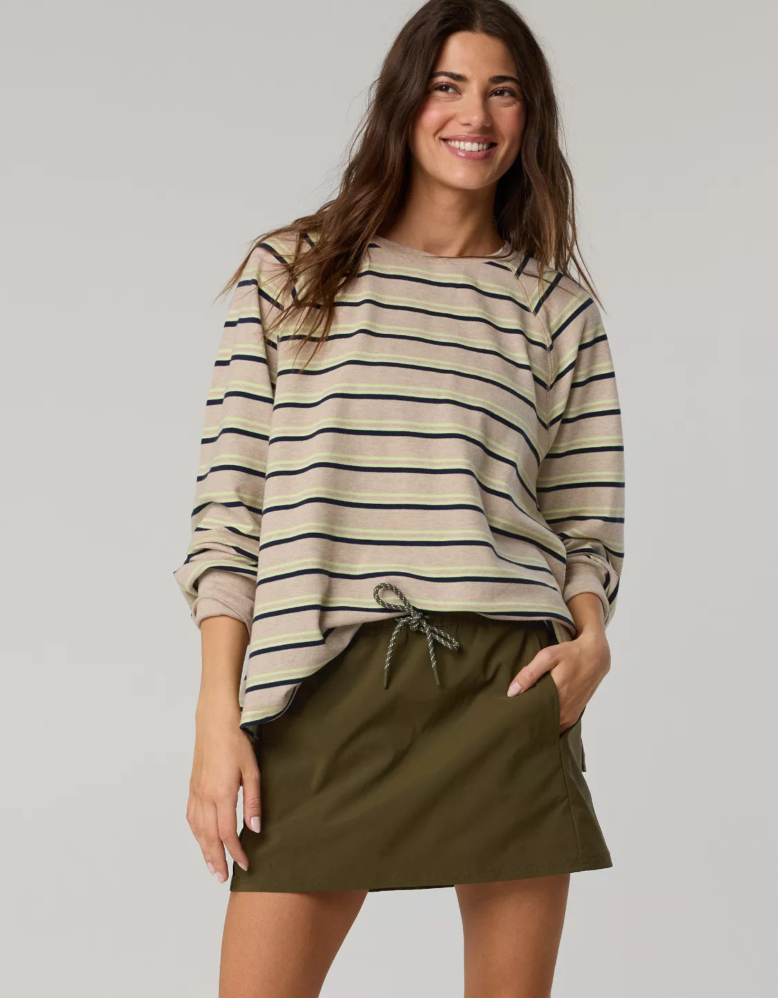 OFFLINE By Aerie Nice Moves Mini Skort | American Eagle Outfitters (US & CA)
