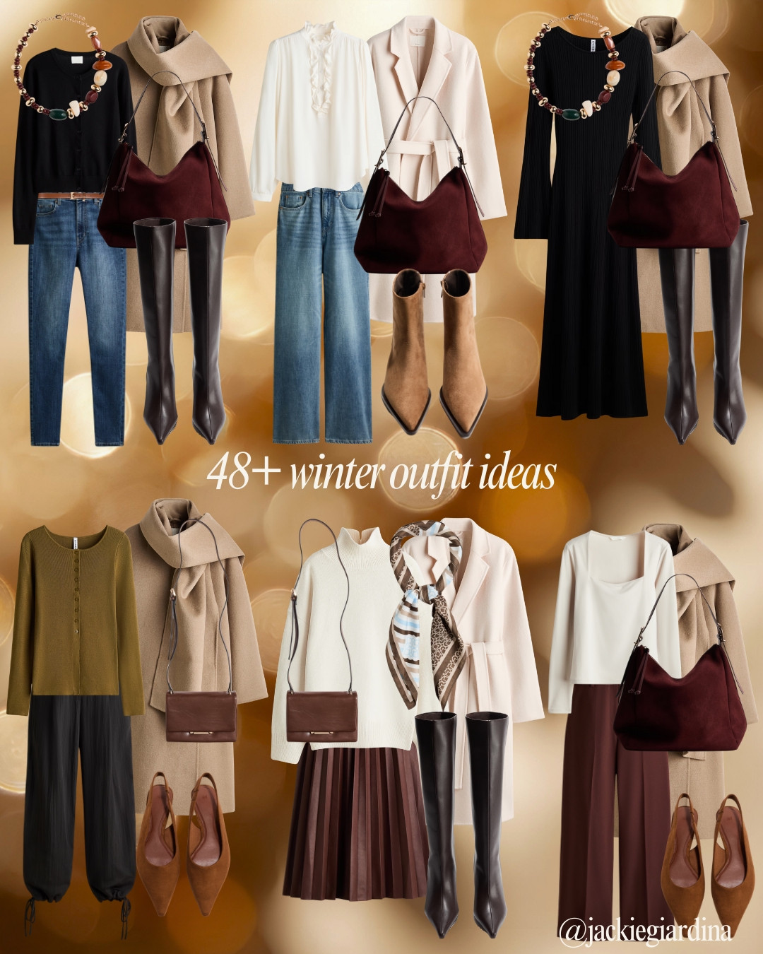 48 winter outfits you’ll actually want to wear all season from my 25 piece 2026 winter capsule wardrobe ✨ SAVE this post for all the winter outfit inspo you need 💕✨ 

 

#LTKootd #LTKSeasonal #LTKOver40