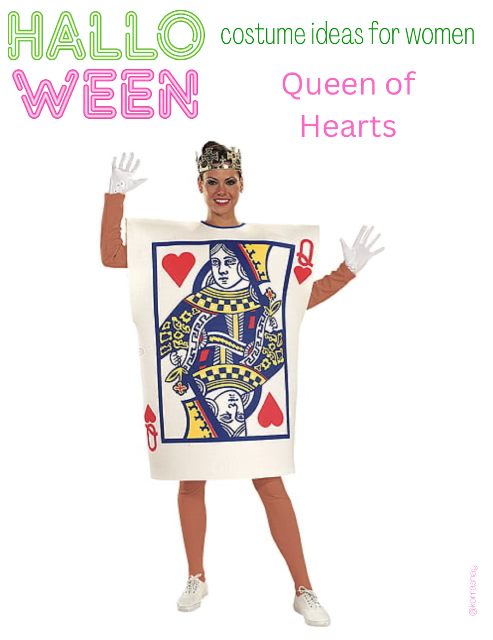 Halloween costume ideas for women: queen of hearts costume!

🏷 Halloween ideas, women Halloween costumes, adult Halloween costumes, simple Halloween costumes, funny Halloween costumes

#LTKSeasonal #LTKHalloween