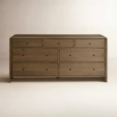 Branden 70" Oak Double Dresser | Wayfair North America