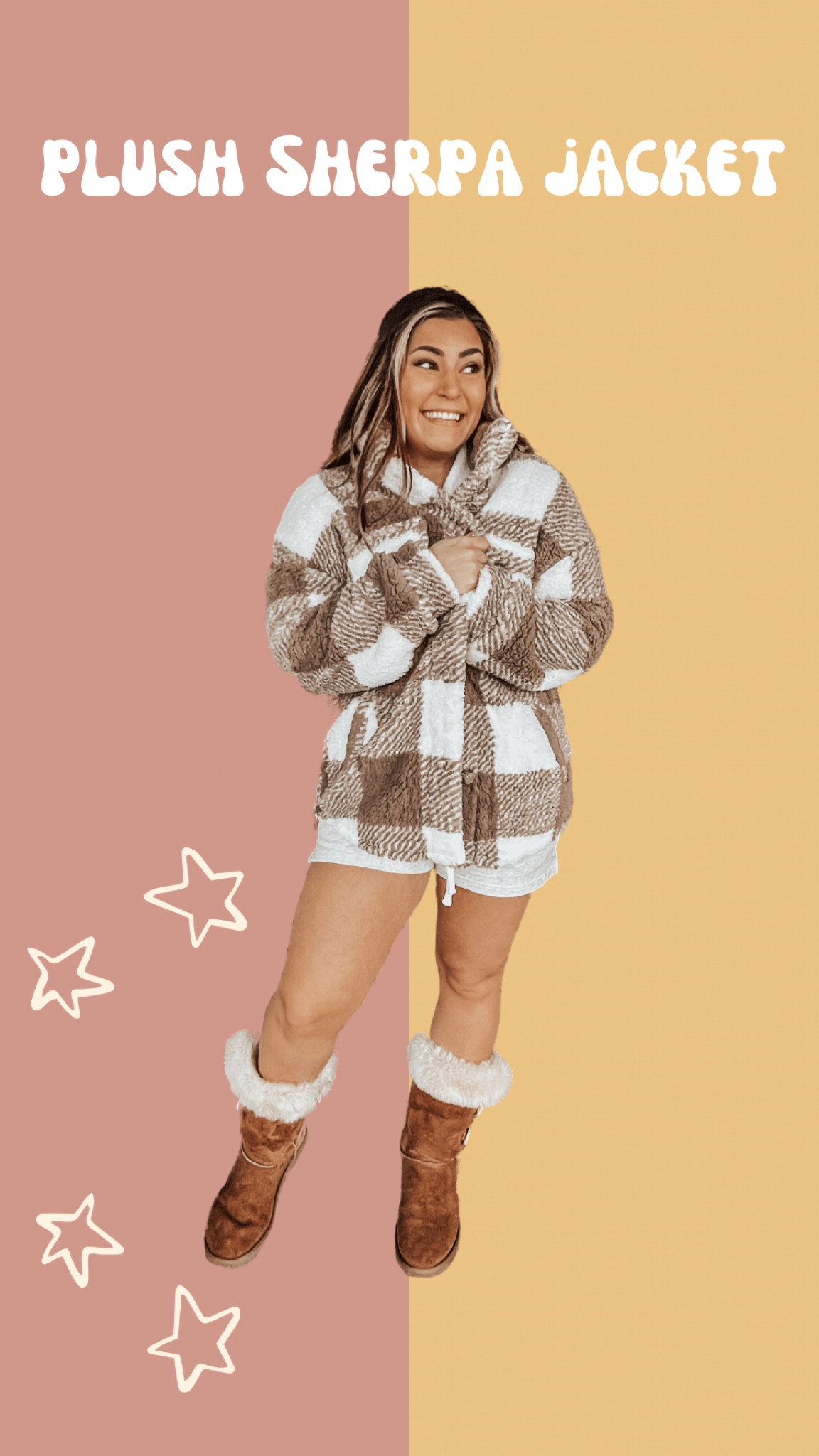 I’ve been on the hunt for a Sherpa jacket like this one for years! It’s plush, looks like a shacket, feels like a blanket, and doesn’t make me look like a lumberjack 🫶🏼 oh and the price 🤌🏼
Amazon prime for the win 🥇 

#LTKHoliday #LTKfit #LTKunder50