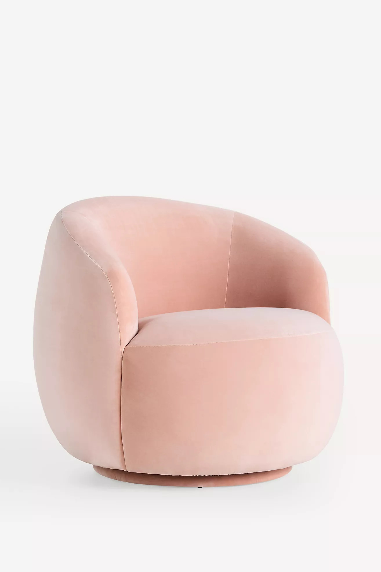 Cosette Velvet Swivel Chair | Anthropologie (US)
