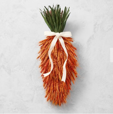 #easter #easterhome #easterdecor #easterdecorating #spring #springdecor #holidayhome #easterwreath #carrotwreath #carrotshapewreath #carrots 

#LTKSeasonal #LTKFind #LTKhome