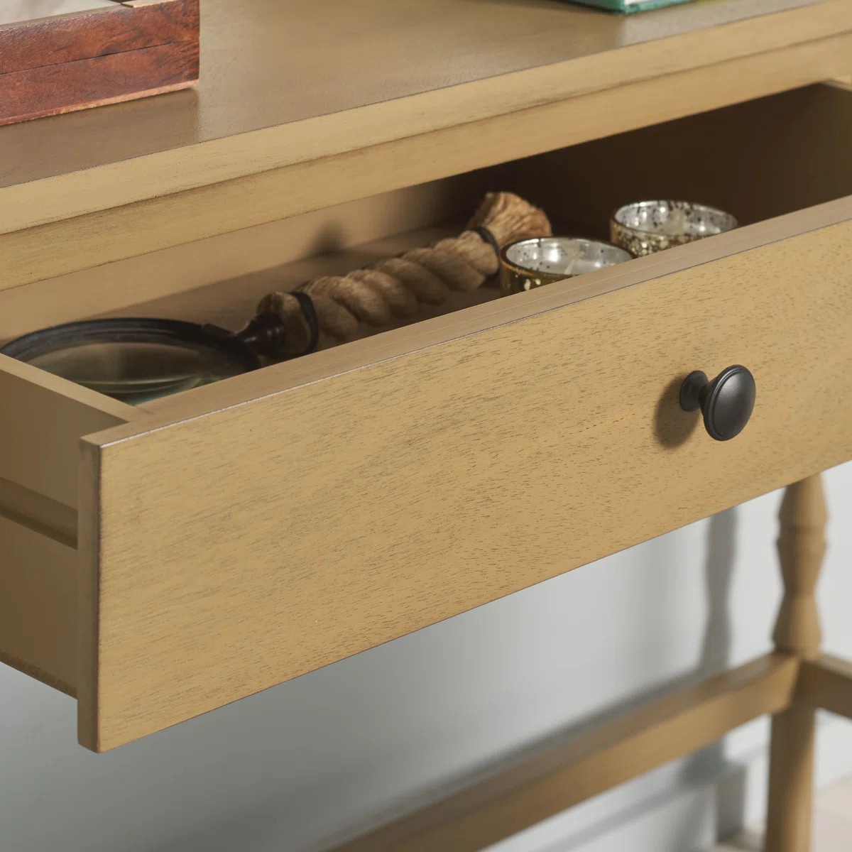 Mia Writing Desk with Drawers | Wayfair North America