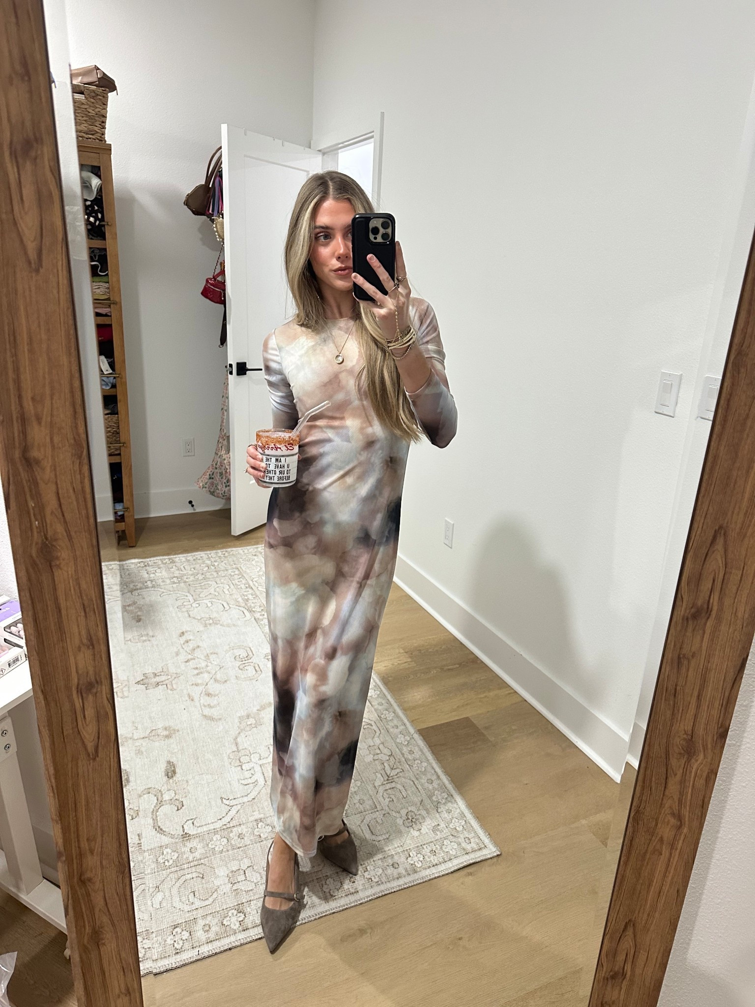 Date night outfit! My dress is from Bohme it’s the Jamie watercolor bodycon maxi dress and my shoes are suede mini heels size down if in between sizes. My new necklace is from fossil! My phone case is Walli use code SLOANE15. My bag I wore is my new Tory Burch one  



#LTKootd #LTKgrwm #LTKFindsUnder100