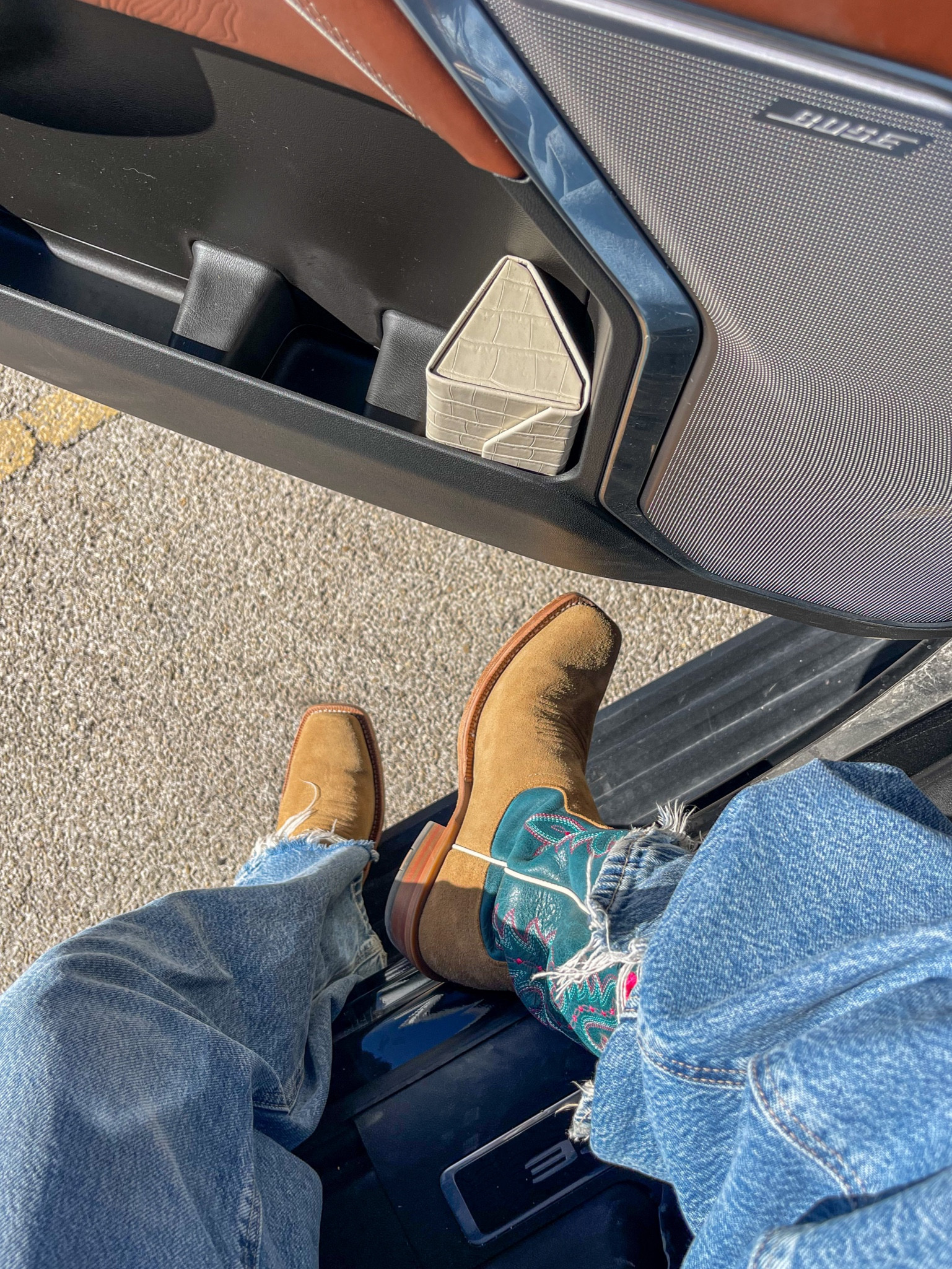 Suede Cowboy Boots 🫶🏼

#LTKShoeCrush #LTKStyleTip #LTKGiftGuide