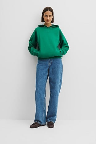 Australian Good Earth Cotton Pull Over Hooded Sweat | Country Road