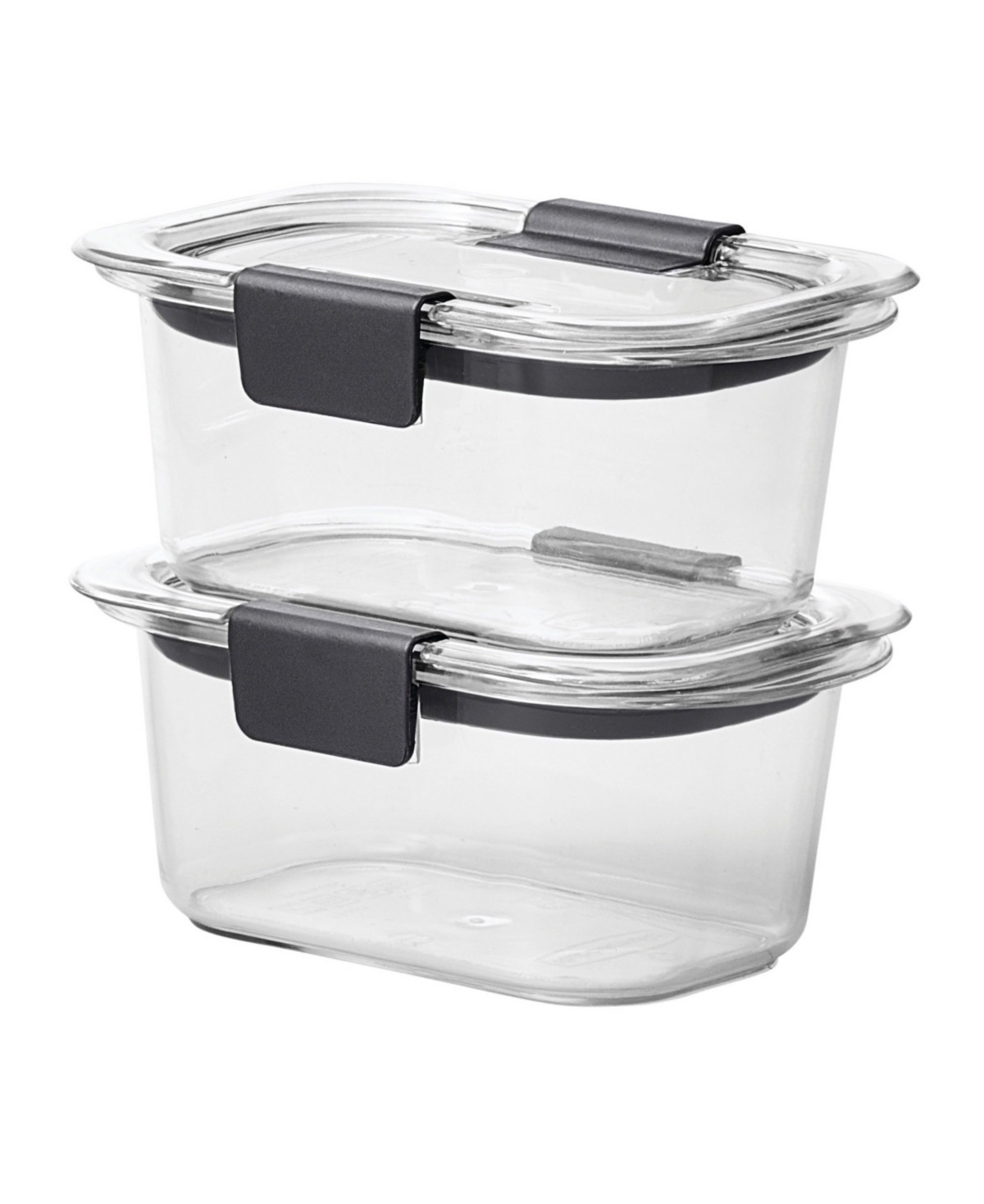Rubbermaid Brilliance Food Storage Containers, 2-Pack - Clear | Macy's