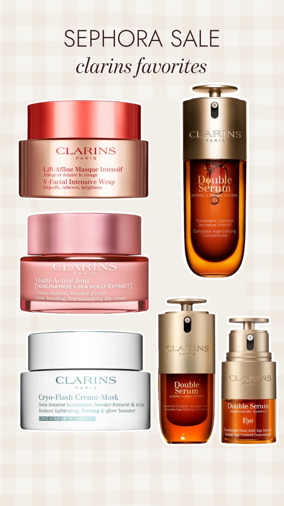 Love stocking up on clarins at the Sephora sale! 

#LTKSeasonal