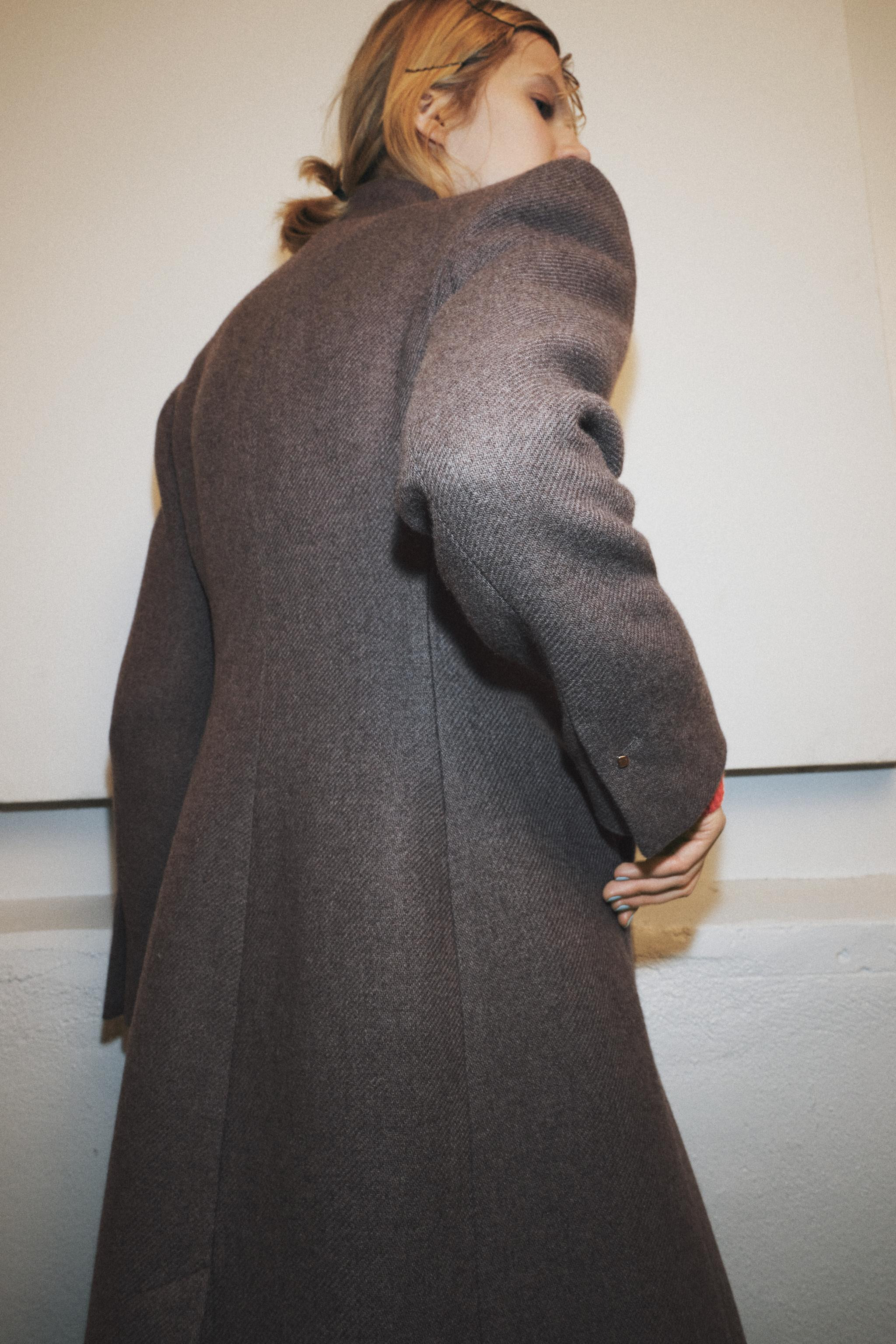 MANTECO WOOL COAT ZW COLLECTION LIMITED EDITION | Zara UK