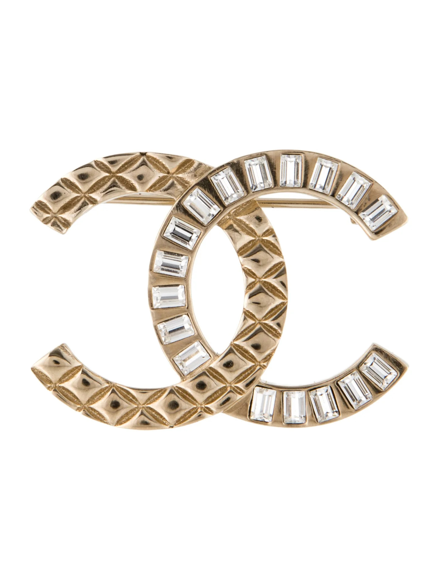 Strass CC Brooch | The RealReal