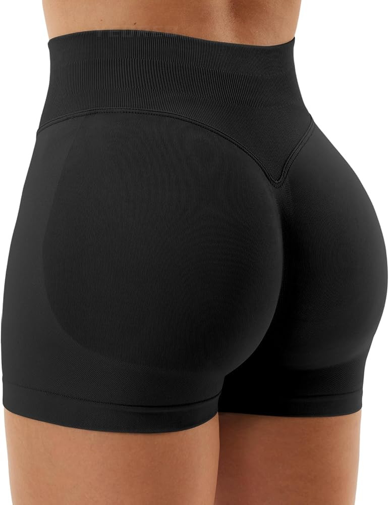 YEOREO SoftHue Women Workout Gym Impact Shorts Hidden Scrunch Butt Lifting 2.5"/3.6"/4.5"/6" Seam... | Amazon (US)