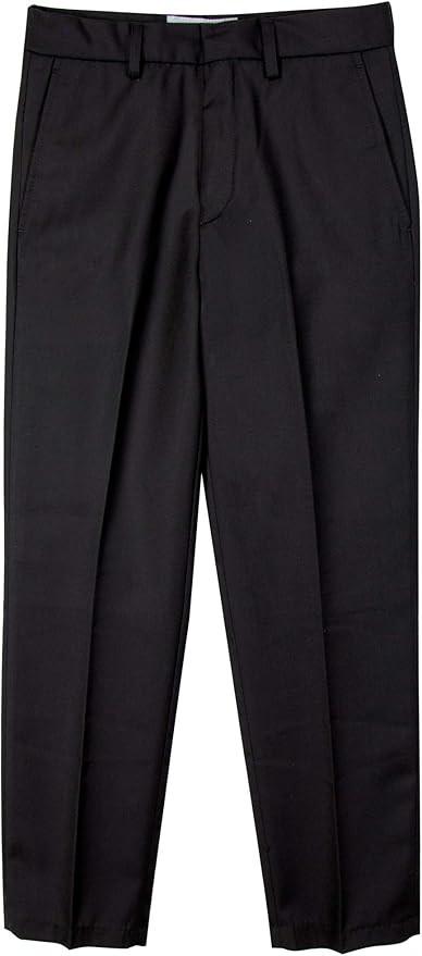 Spring Notion Boys' Flat Front Dress Pants | Amazon (US)
