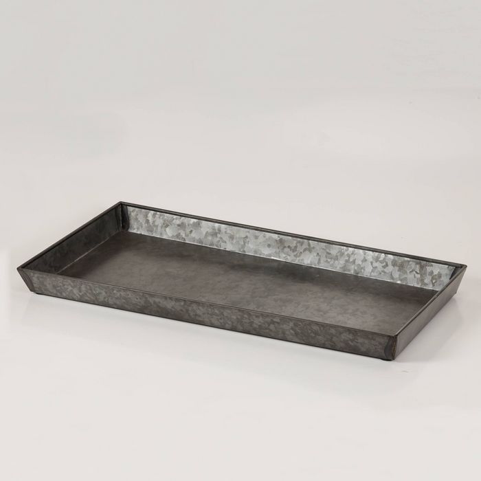 Galvanized Sheet Boot Tray - Zinc Finish - Smith & Hawken™ | Target