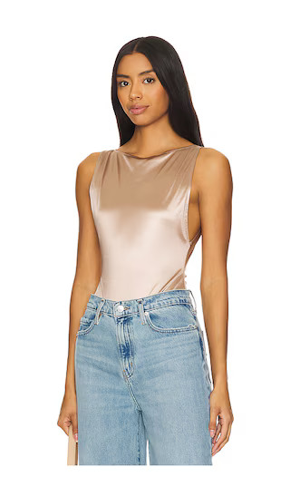 x REVOLVE Raven Bodysuit in Latte Casino | Revolve Clothing (Global)