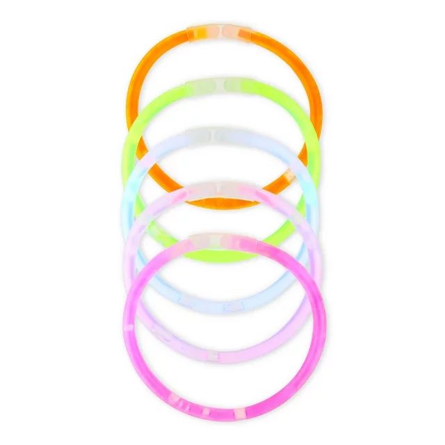 Halloween Multicolor Glow Bracelets, 8 Count, Suits Adults and Childs, Unisex | Walmart (US)