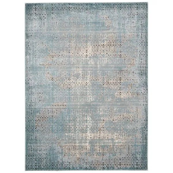 Rug Squared Lakewood Blue Rug (5'3 x 7'4) | Bed Bath & Beyond