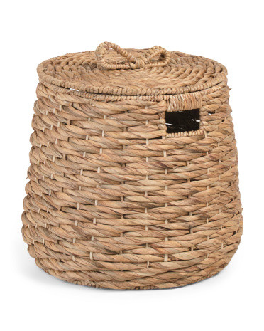 Water Hyacinth Round Basket | TJ Maxx