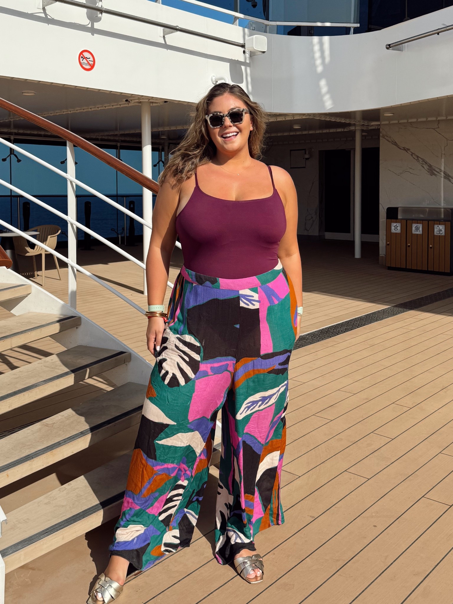 Dress these pants up or wear them with a swimsuit - wearing size 1X in swimsuit & pants. Sharing similar styles. Use CARALYNM at Cakes Body. 

#LTKMidsize #LTKSwim #LTKStyleTip