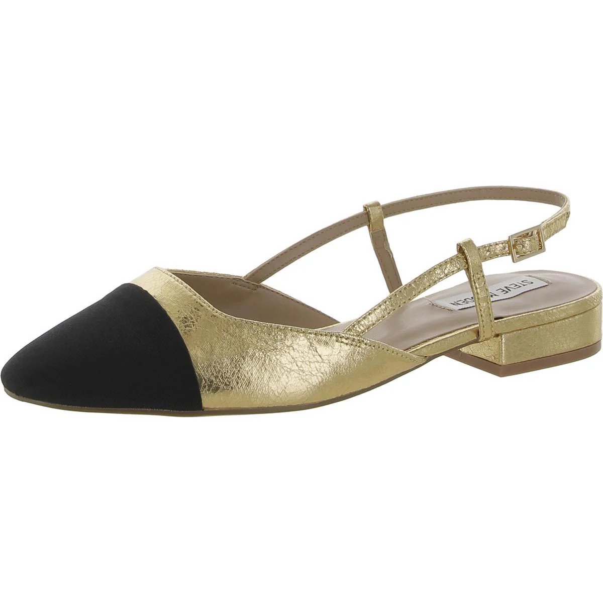 Belinda Womens Toe Cap Flat Slingbacks | Shop Simon