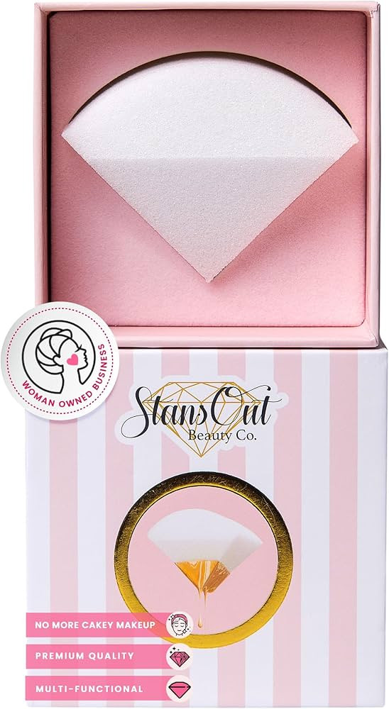 StansOut Makeup Blending Sponge, Memory Foam Blender for Liquid, Cream & Powder Foundations, No W... | Amazon (US)