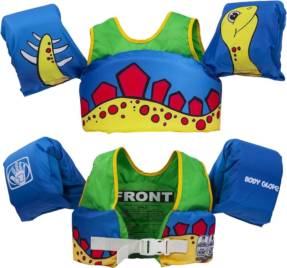 Body Glove Paddle Pals Life Jacket - The Safest Patented U.S. Coast Guard Approved Kids Swim Vest... | Amazon (US)