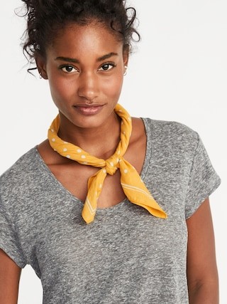 Printed Neckerchief for Women | Old Navy US