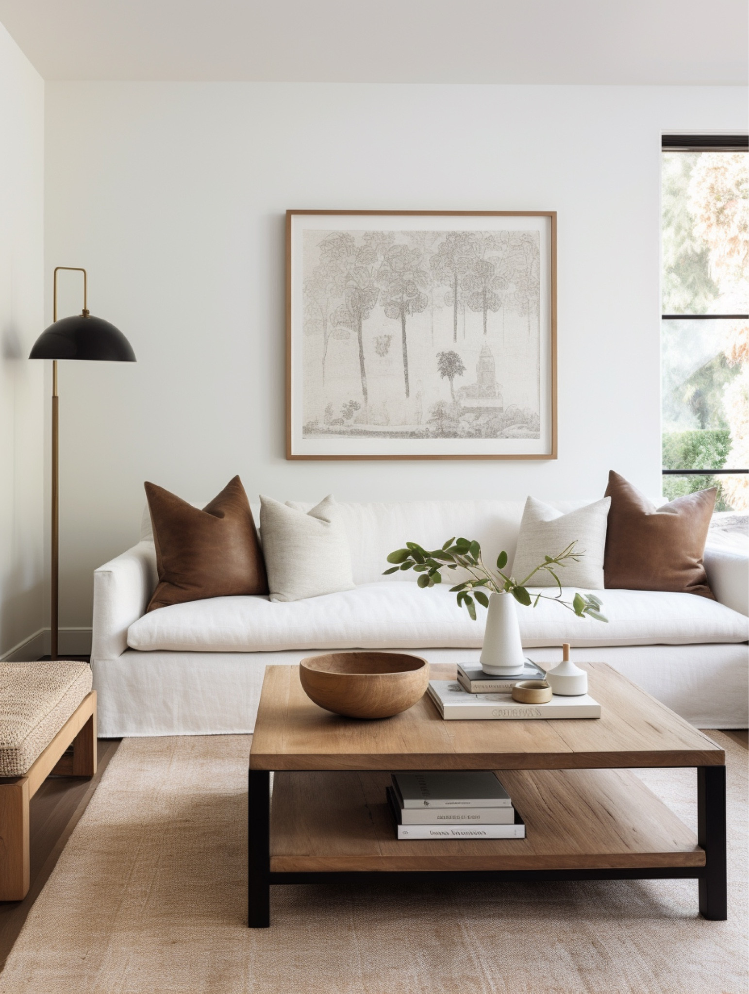 super easy way to style a room for a new season, swap in new throw pillows. chocolate browns & boucle textures are in for fall  

#LTKunder50 #LTKSale #LTKhome