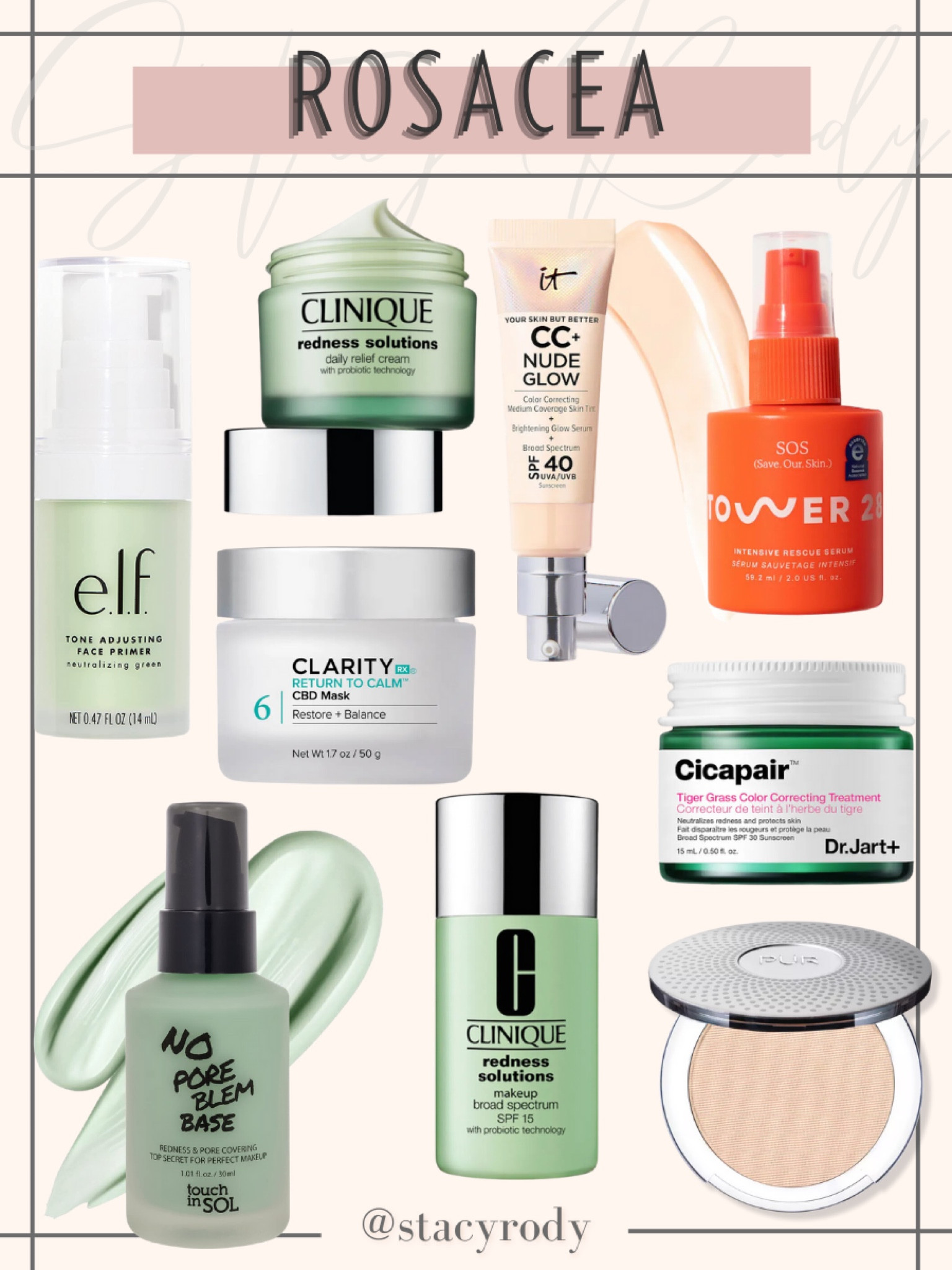 Rosacea is a serious concern for a lot of women so I asked around and got the scoop on all the best makeup and lotions! These have all been tested by women I trust. I hope this helps 


#LTKunder50 #LTKbeauty #LTKwedding