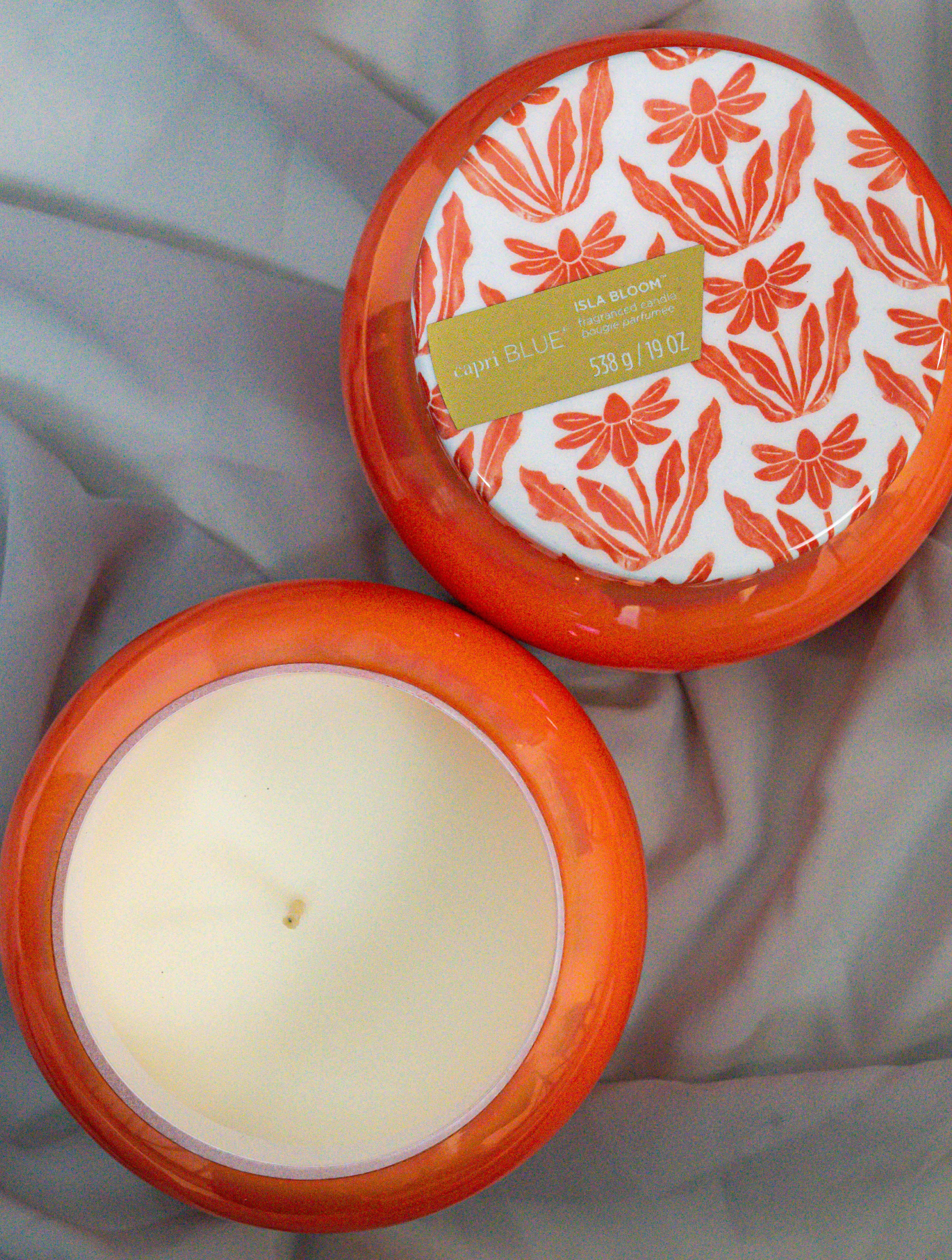 Capri Blue 19 oz Isla Bloom Riviera Sunset Signature Candle | JAYNE