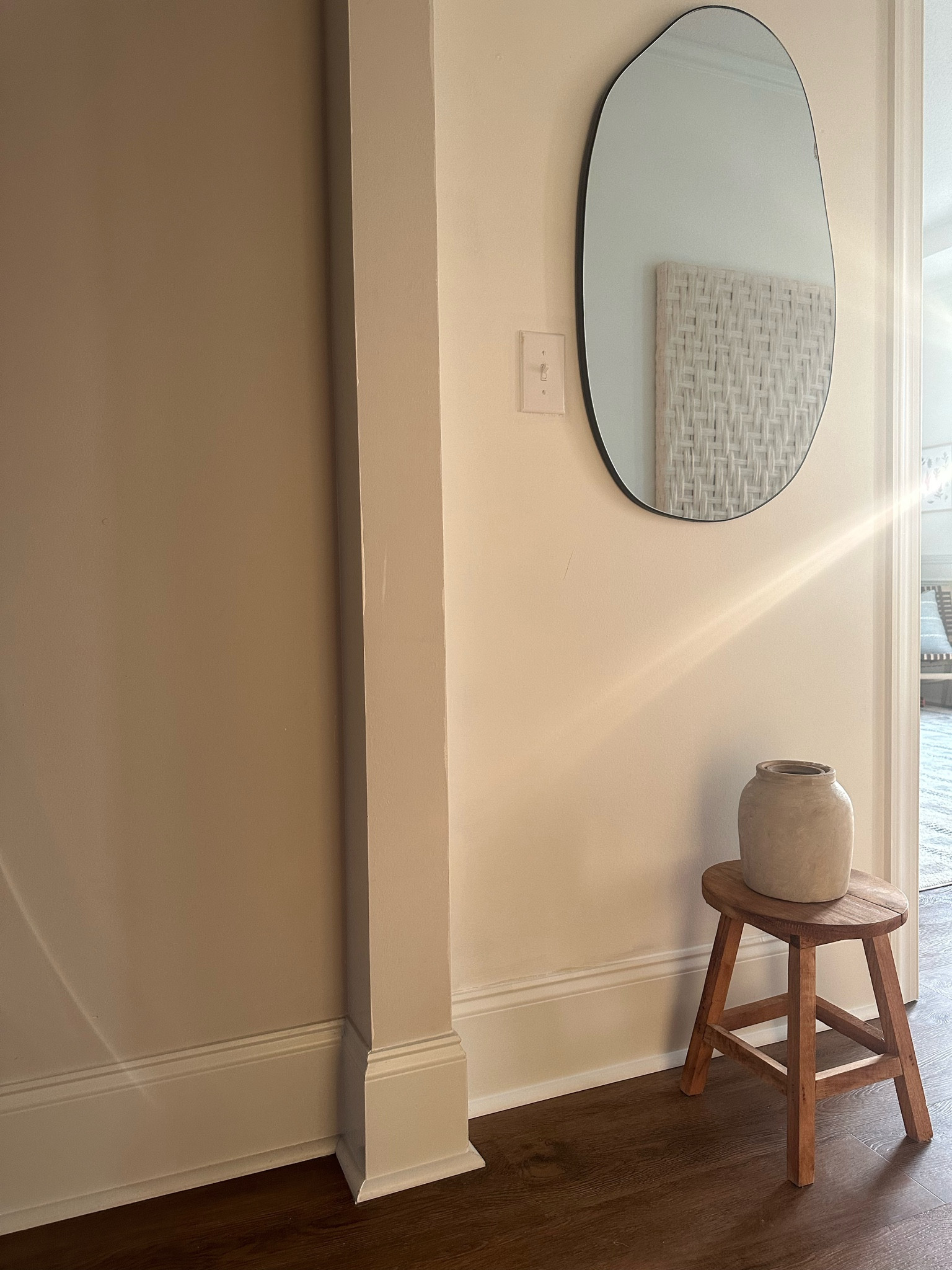 Organic mirror! 

#LTKhome