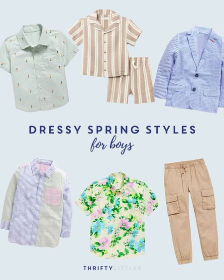 Our favorite styles to have your little man looking extra dapper this spring!

#LTKfindsunder50 #LTKSeasonal #LTKkids