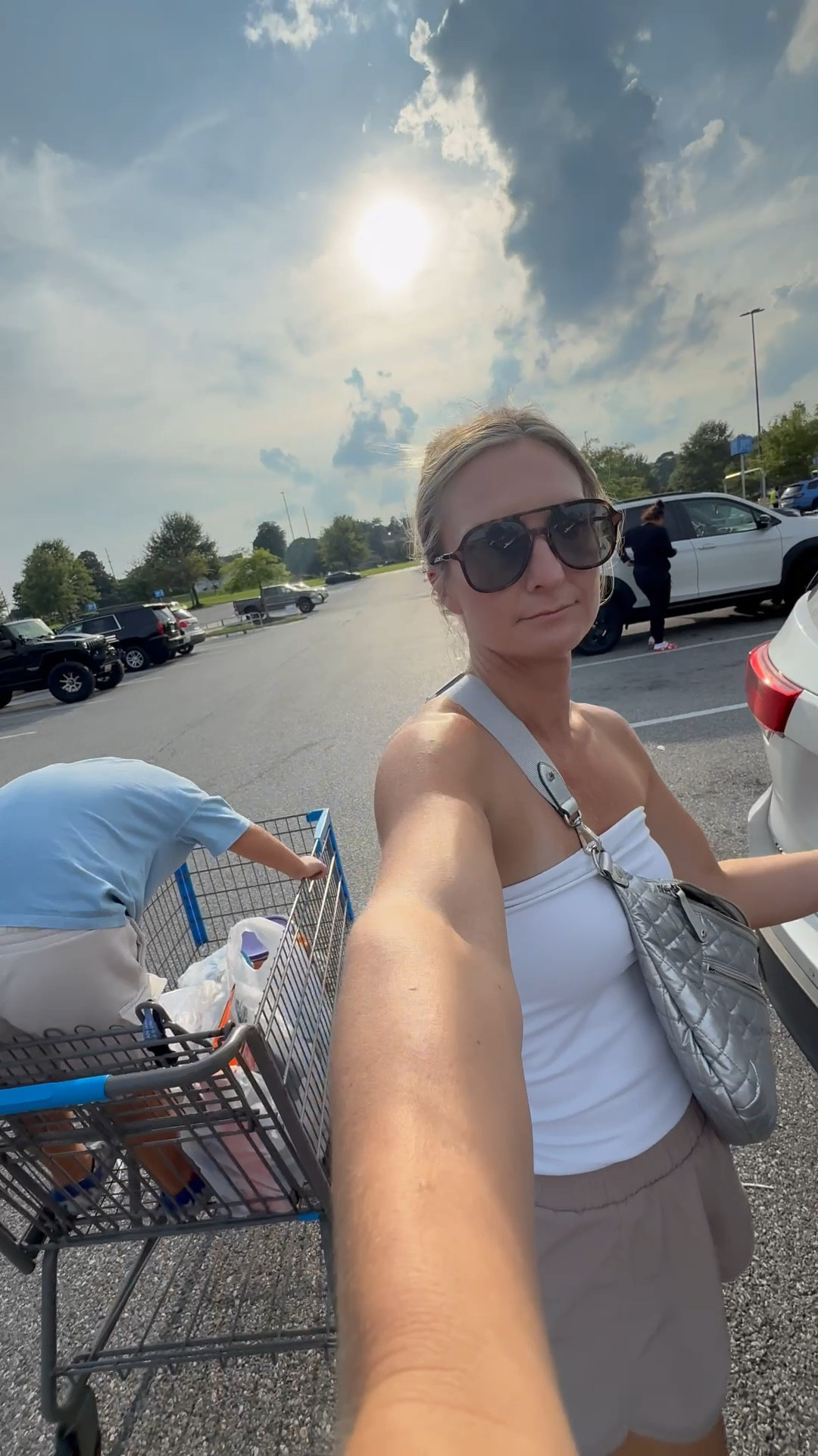 Outfit details from our first day in MD.
Top: Small
Shorts:Small 

#LTKOver40