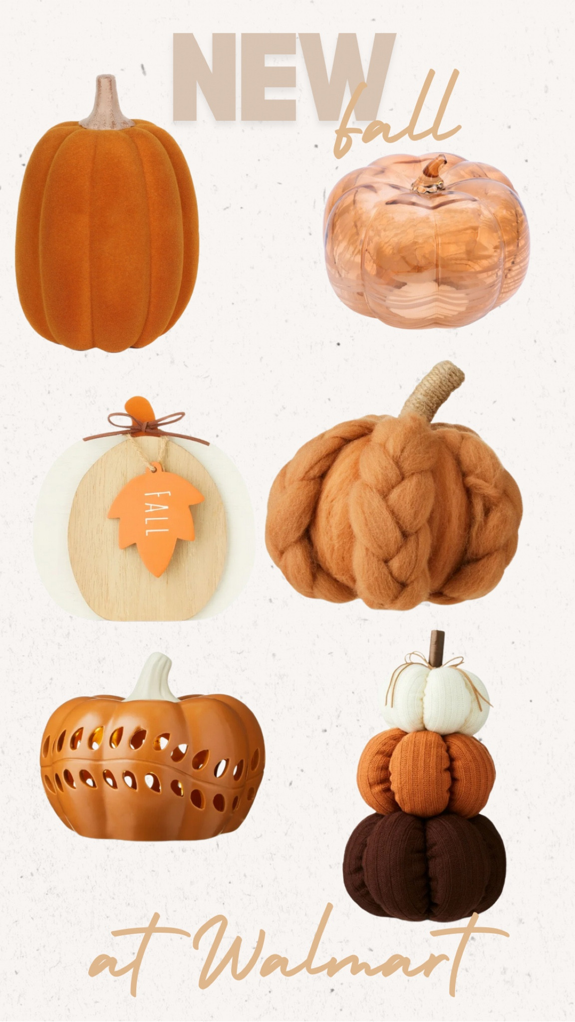 Walmart Fall Pumpkins 

#LTKHome #LTKSeasonal
