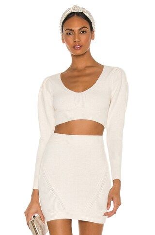 LPA Toto Sweater in Ivory from Revolve.com | Revolve Clothing (Global)