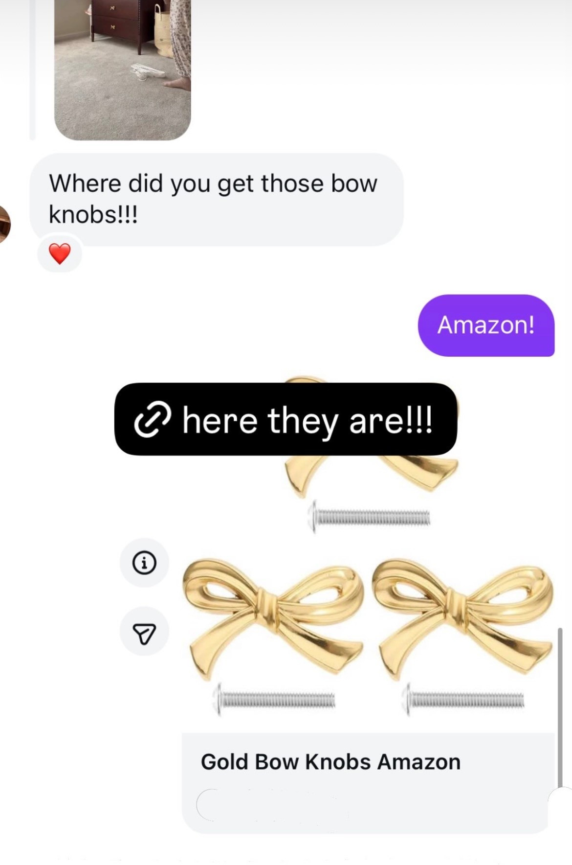 Amazon home find - sweet bow knobs that are perfect for a girl’s room or baby girl’s nursery 🎀

#LTKmomlife #LTKHome