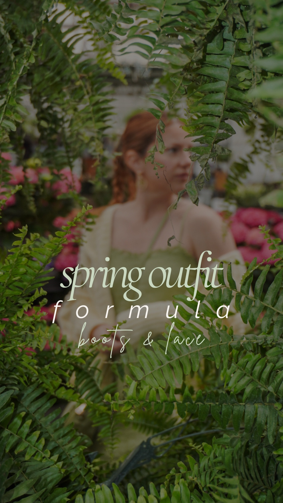 Spring outfit formula: lace and boots 

#LTKvlog #LTKootd #LTKdayinmylife