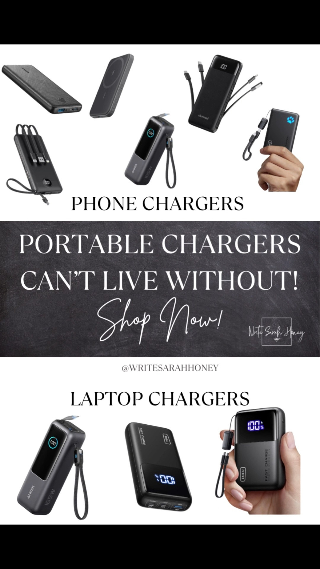 If your phone dies more than your motivation… you need this portable charger in your life.
Small, powerful, and fits in your bag without the extra bulk.

Stop living on 2% — add this to your cart today! FOLLOW WRITE SARAH HONEY FOR MORE AMAZING FINDINGS! 

#PortableCharger #AmazonFinds #MustHave #GameChanger #Travel #StayCharged #TechEssentials #AmazonMustHaves #TravelFinds #TikTokMadeMeBuyIt #OnTheGo

#LTKTravel #LTKSaleAlert #LTKHome