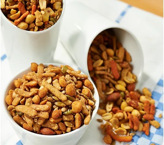 Squirrel Brand (3) 16-oz Cans of Town & Country Nut Mix - QVC.com | QVC