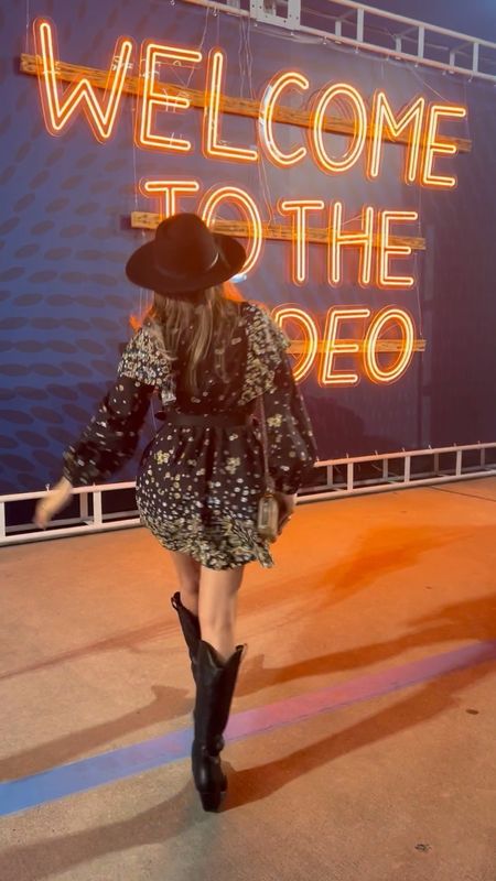 Rodeo Outfit Inspo:
Shirt Dress with Pockets: Belk (linking the exact one) on SALE right now!!! 
Boots: Amazon - Under $50 and so comfortable 
Western Double Buckle Belt: Amazon and under $20
Black Hat: Amazon 

#LTKunder50 #LTKSeasonal #LTKFind