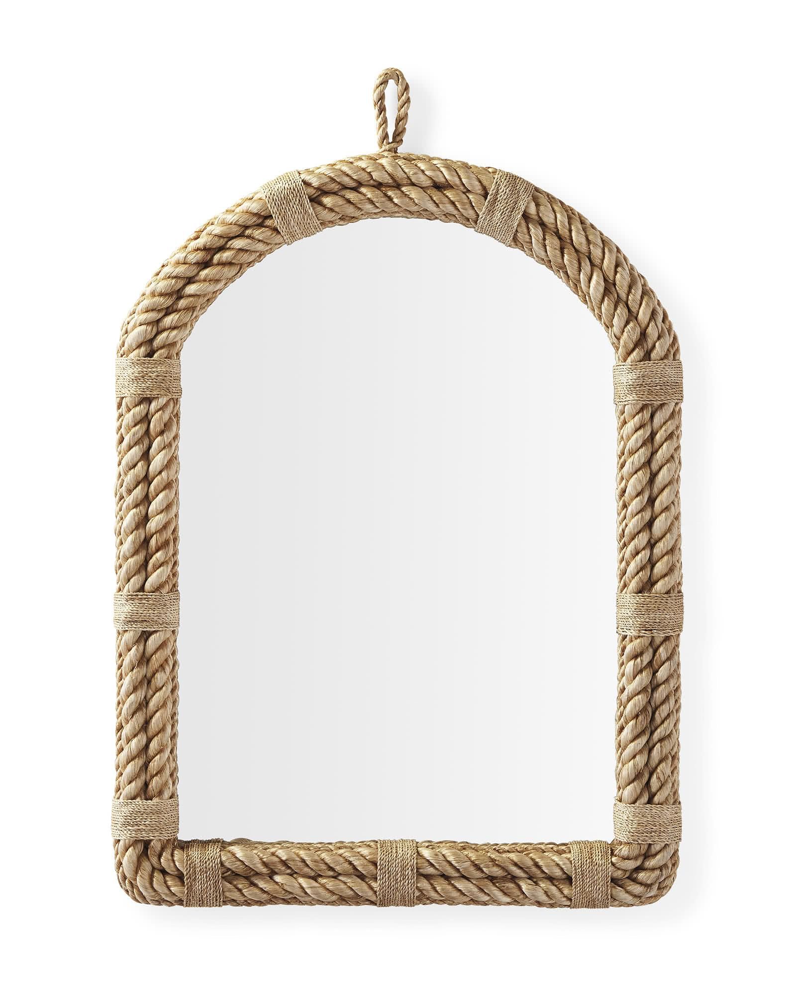 Nautical Rope Mirror - Arch | Serena and Lily